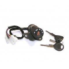 Lock, key contact