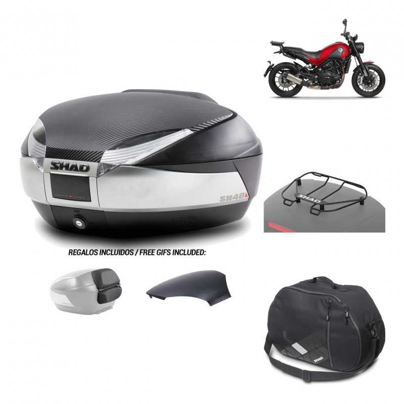 Rear trunk + mounting hardware + accessories  SH48