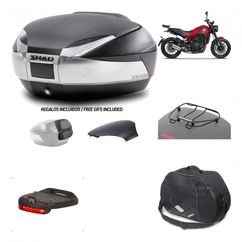 Rear trunk + mounting hardware + accessories  SH48