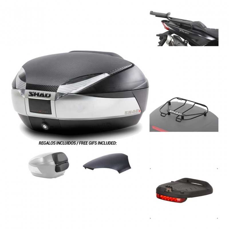 Rear trunk + mounting hardware + accessories  SH48