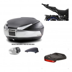 Back trunk + big top fitting + brake light  SH48