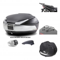 Rear trunk + mounting hardware + accessories  SH48
