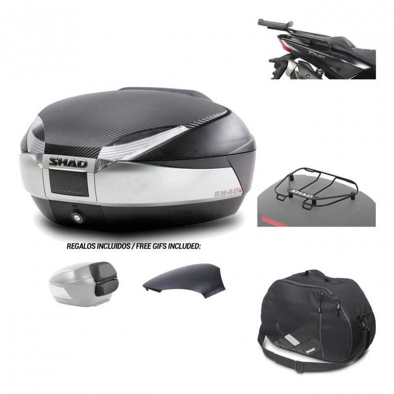 Rear trunk + mounting hardware + accessories  SH48