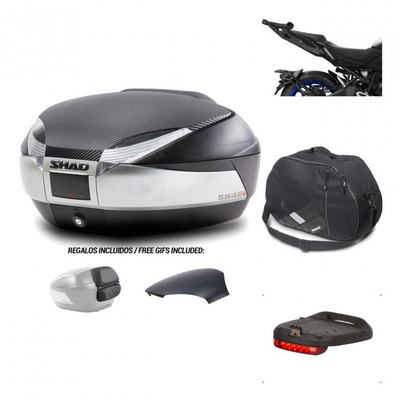 Rear trunk + mounting hardware + accessories  SH48
