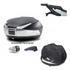 SHAD Baul trasero + herraje montaje bolsa interna SH48 KIT-180792