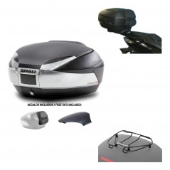 Back trunk + top fitting + top grid rack  SH48