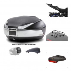 Rear trunk + mounting hardware + accessories  SH48
