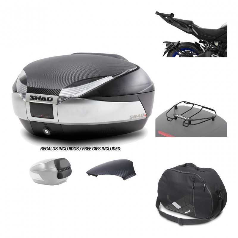 Rear trunk + mounting hardware + accessories  SH48