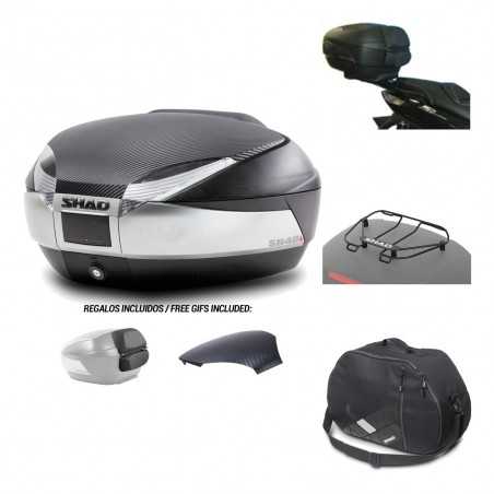 SHAD Baul trasero + herraje montaje accesorios SH48 KIT-180944