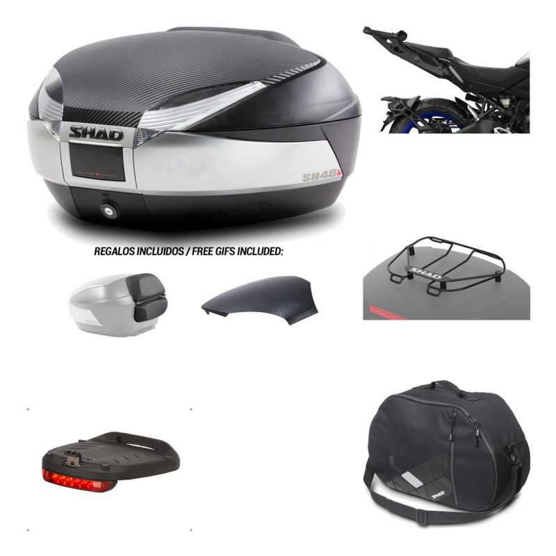 Rear trunk + mounting hardware + accessories  SH48