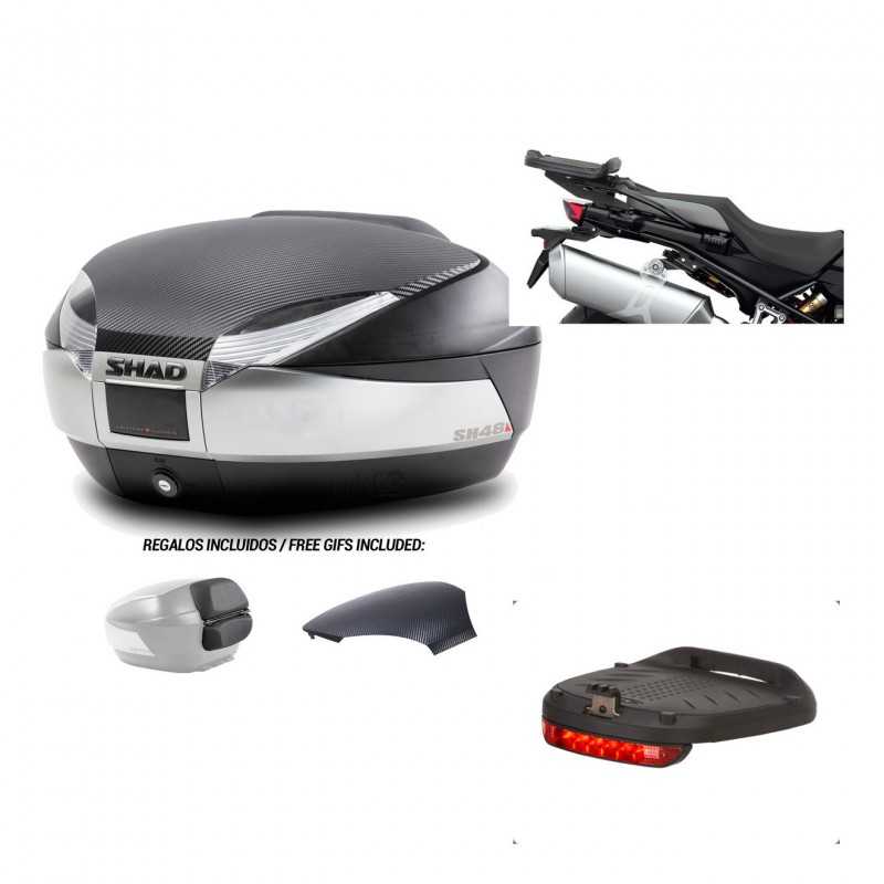 Back trunk + big top fitting + brake light  SH48