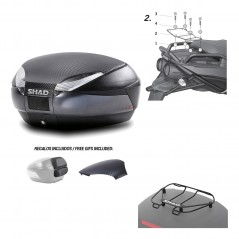 Back trunk + big top fitting + top grid rack  SH48