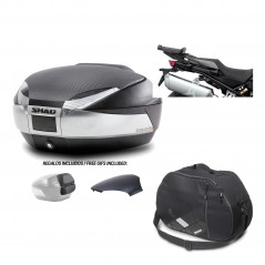 SHAD Baul trasero + herraje montaje bolsa interna SH48 KIT-180800