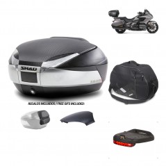 SHAD Baul trasero + herraje montaje accesorios SH48 KIT-180705