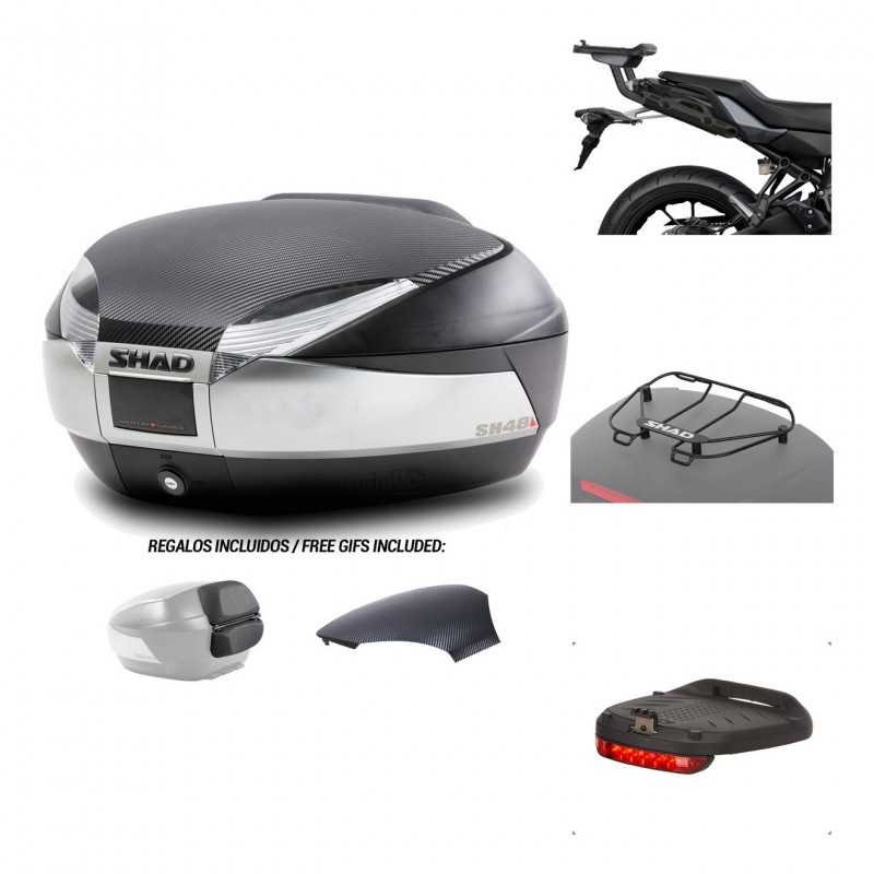 Rear trunk + mounting hardware + accessories  SH48
