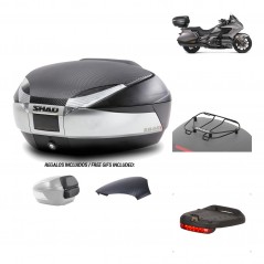SHAD Baul trasero + herraje montaje accesorios SH48 KIT-180707