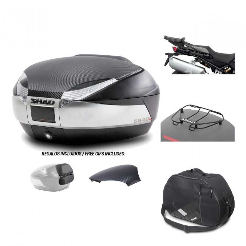 Rear trunk + mounting hardware + accessories  SH48