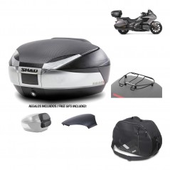 SHAD Baul trasero + herraje montaje accesorios SH48 KIT-180708