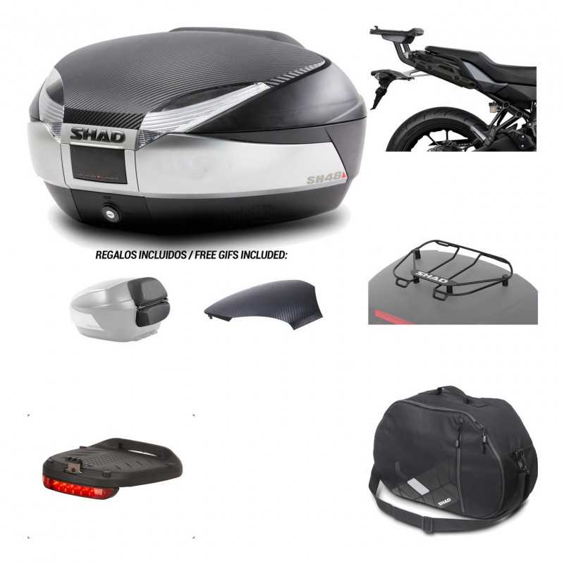 SHAD Baul trasero + herraje montaje accesorios SH48 KIT-180853