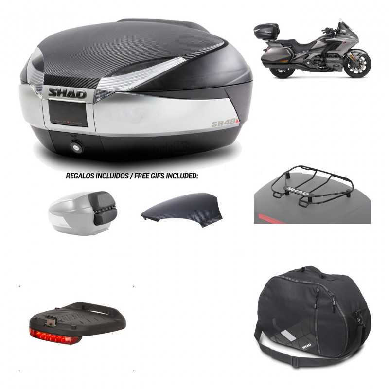 Rear trunk + mounting hardware + accessories  SH48
