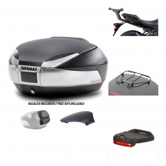 SHAD Baul trasero + herraje montaje accesorios SH48 KIT-180755