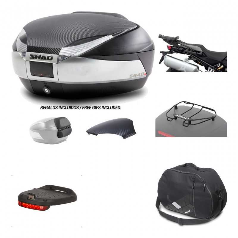 Rear trunk + mounting hardware + accessories  SH48