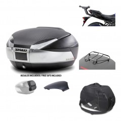 SHAD Baul trasero + herraje montaje accesorios SH48 KIT-180756