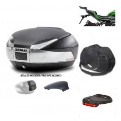 Rear trunk + mounting hardware + accessories  SH48