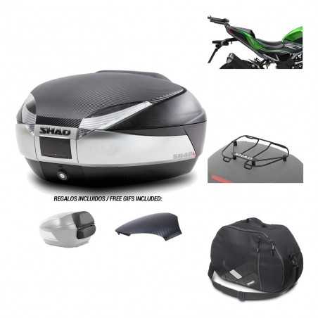 SHAD Baul trasero + herraje montaje accesorios SH48 KIT-180908