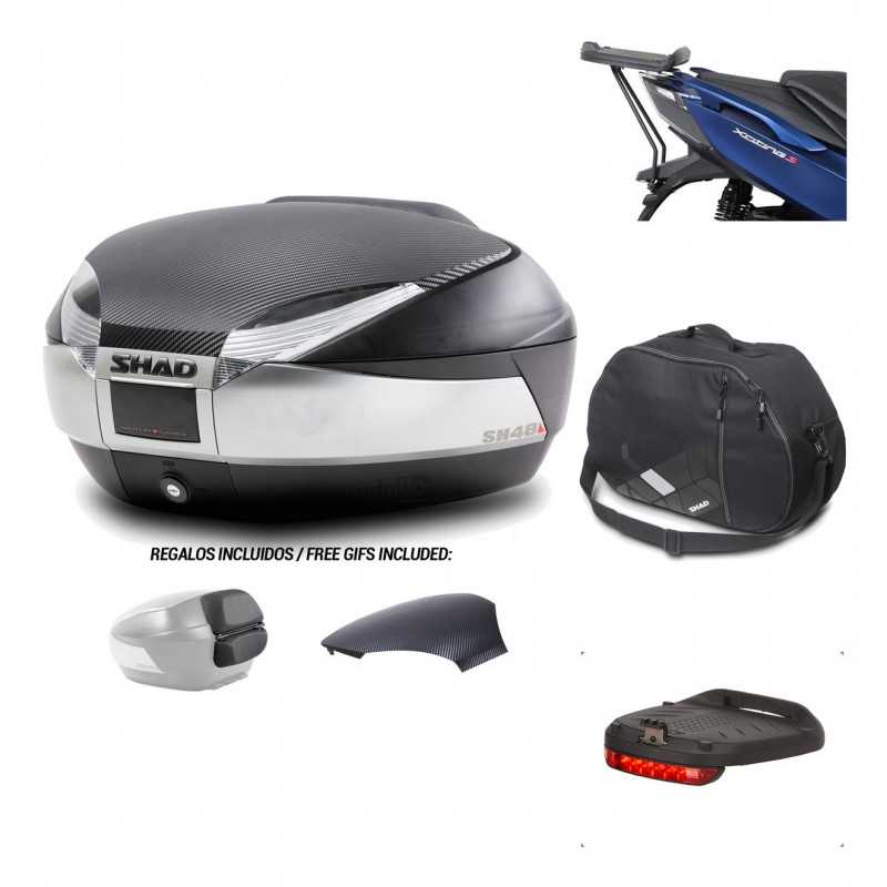 Rear trunk + mounting hardware + accessories  SH48