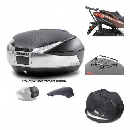 SHAD Baul trasero + herraje montaje accesorios SH48 KIT-180956