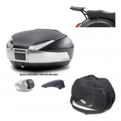 SHAD Baul trasero + herraje montaje bolsa interna SH48 KIT-180912