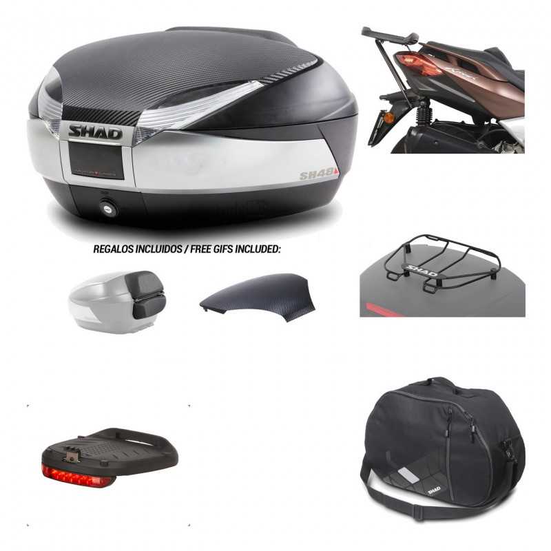 Rear trunk + mounting hardware + accessories  SH48