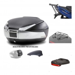 SHAD Baul trasero + herraje montaje accesorios SH48 KIT-180715