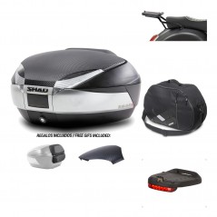 Rear trunk + mounting hardware + accessories  SH48