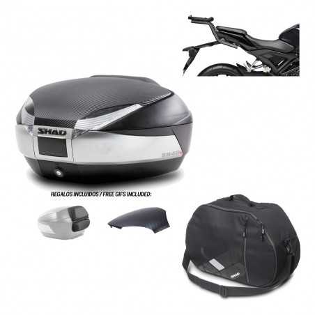 SHAD Baul trasero + herraje montaje bolsa interna SH48 KIT-180960