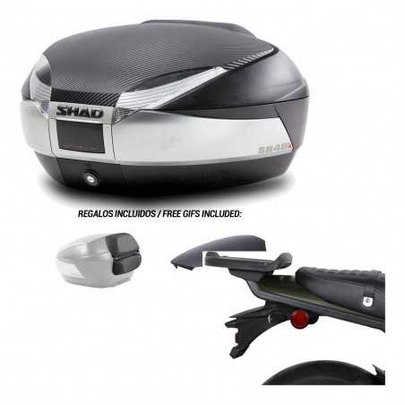 SHAD Baul trasero + herraje montaje SH48 KIT-180718