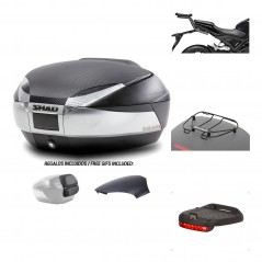 SHAD Baul trasero + herraje montaje accesorios SH48 KIT-180963