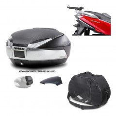 SHAD Baul trasero + herraje montaje bolsa interna SH48 KIT-180968