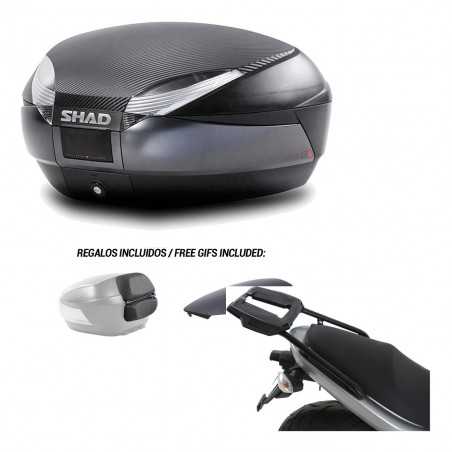SHAD Baul trasero + herraje montaje SH48 KIT-181116