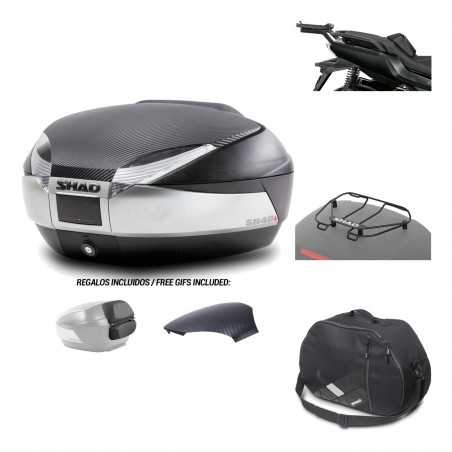 SHAD Baul trasero + herraje montaje accesorios SH48 KIT-180868