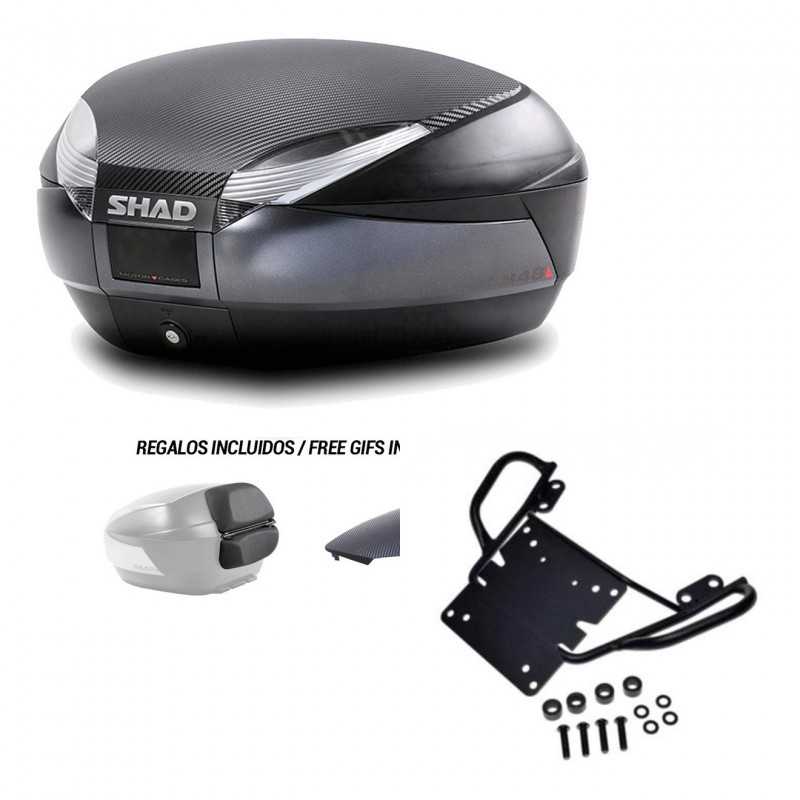 SHAD Baul trasero + herraje montaje SH48 KIT-181019