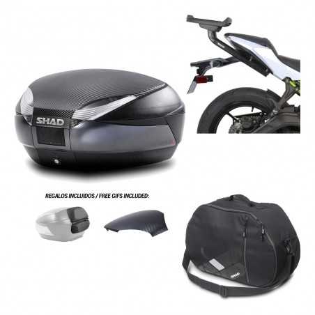 Back trunk + big top fitting + internal bag SH48