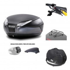 SHAD Baul trasero + herraje montaje accesorios SH48 KIT-181471