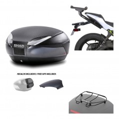 Back trunk + big top fitting + top grid rack  SH48