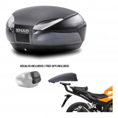 SHAD Baul trasero + herraje montaje SH48 KIT-181523