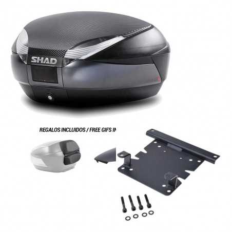 SHAD Baul trasero + herraje montaje SH48 KIT-181323