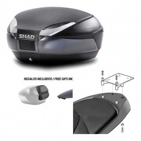 SHAD Baul trasero + herraje montaje SH48 KIT-181373