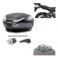 Back trunk + big top fitting + top grid rack  SH48