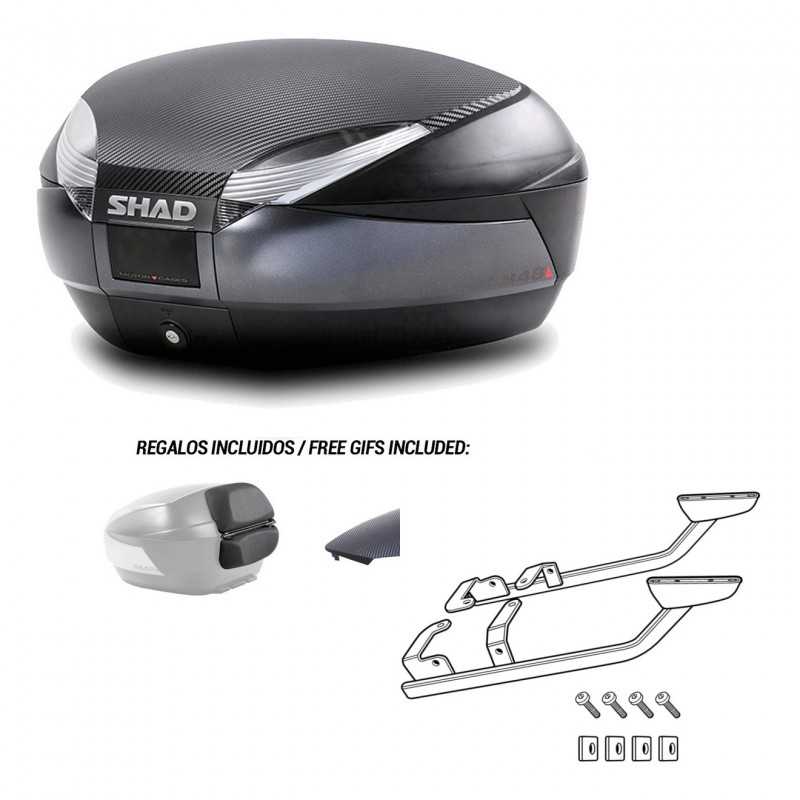 SHAD Baul trasero + herraje montaje SH48 KIT-181533